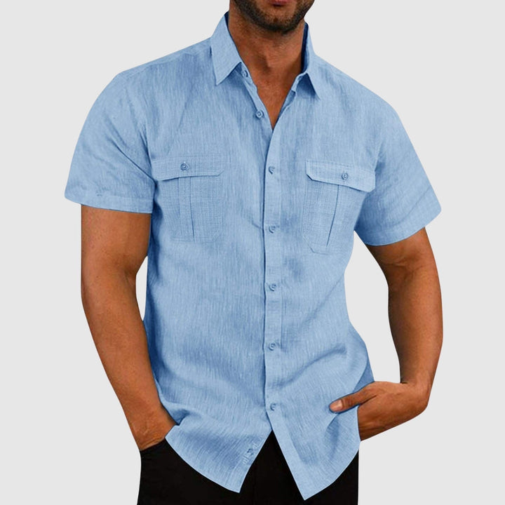 Libuše – Chemise décontractée à manches courtes