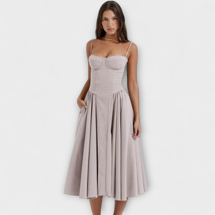 Rosalie - Robe corset élégante sans manches