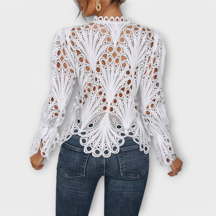 Savannah - Blouse asymétrique