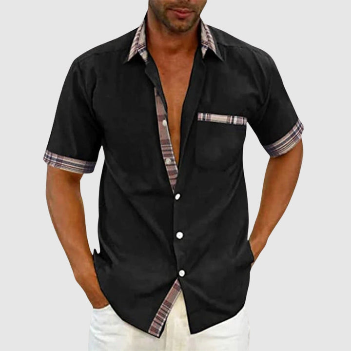 Libuše – Chemise décontractée à manches courtes