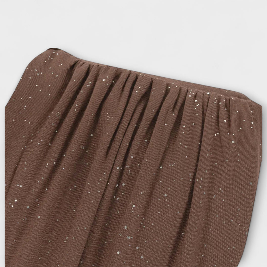 Thea - Robe maxi avec décolleté en V