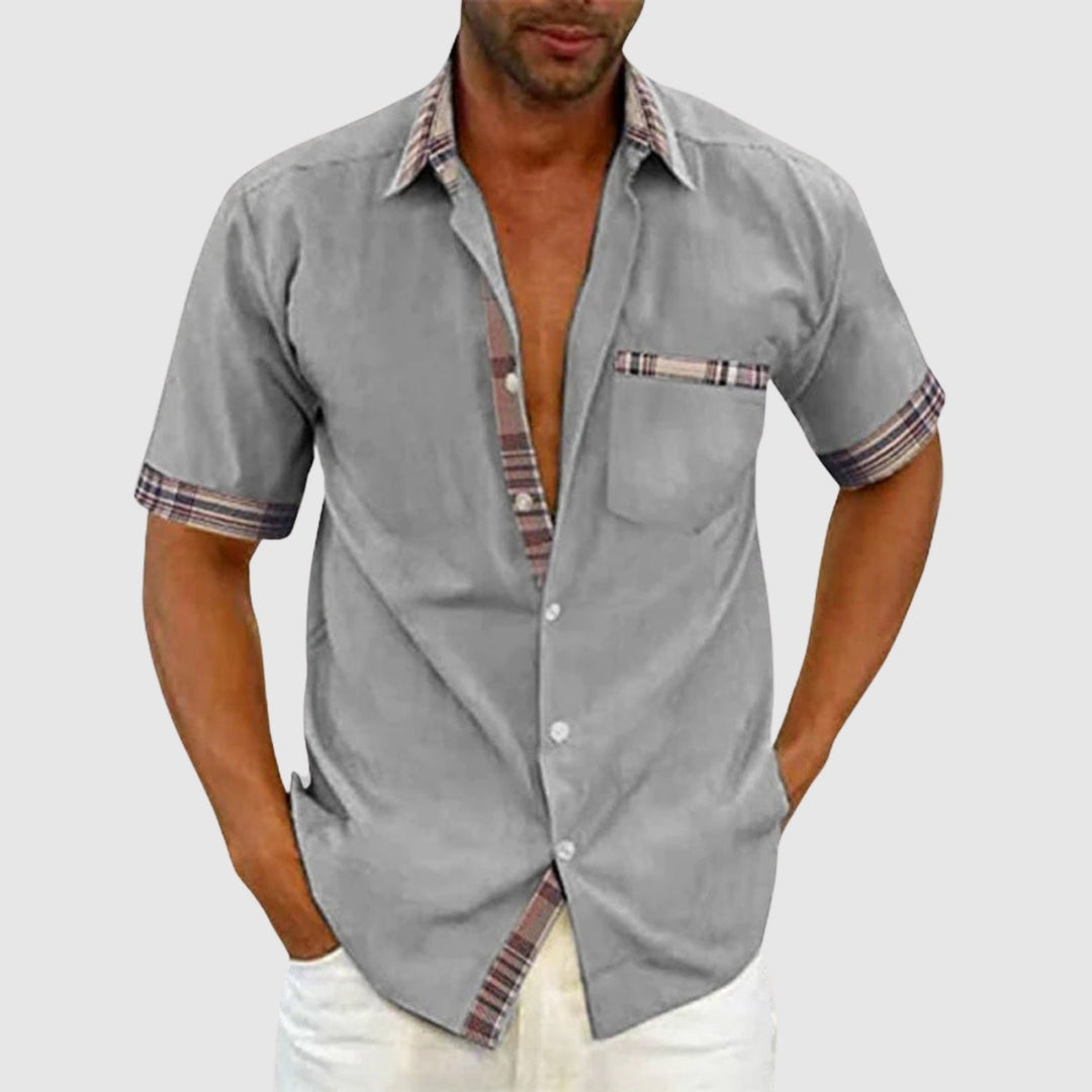 Libuše – Chemise décontractée à manches courtes