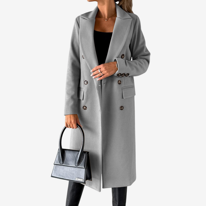 Rosella™ Manteau Long et Élégant