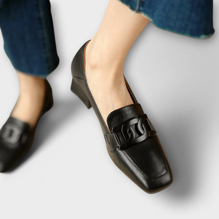 Monika – Mocassins élégants pour femmes à talon