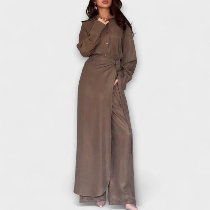 Vienne - Chemise décontractée et pantalon