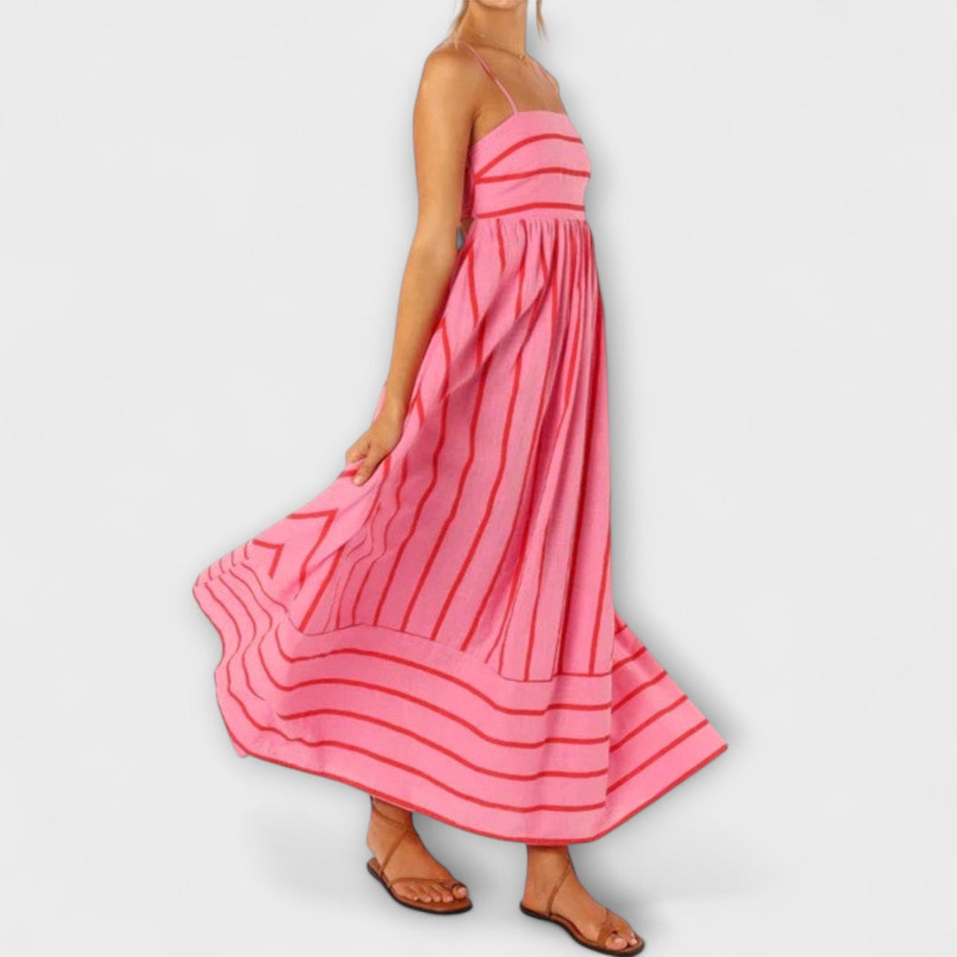 Svea - Robe maxi en Bare Bloom