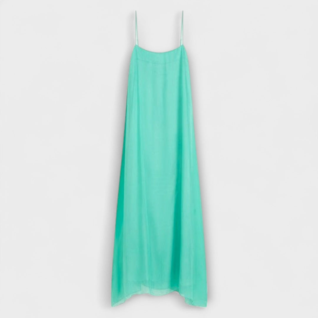 Madison - Robe Maxi Élégante à Bretelles