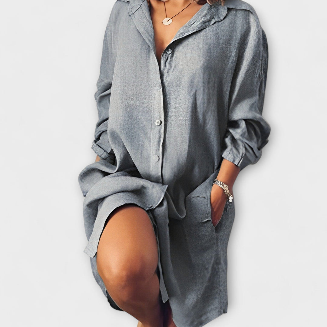 Chemise en lin décontractée pour un usage quotidien