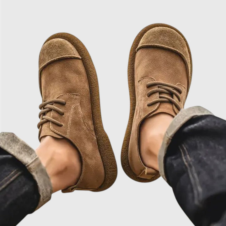 Santiago – Chaussures orthopédiques pour hommes en cuir véritable