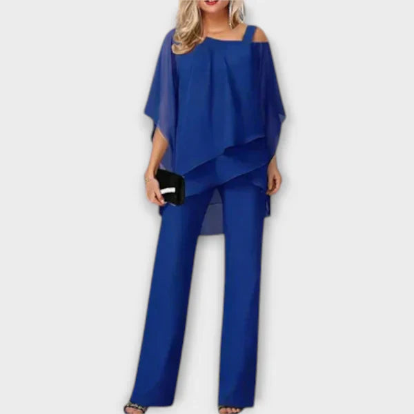 Ensemble de soirée en chiffon