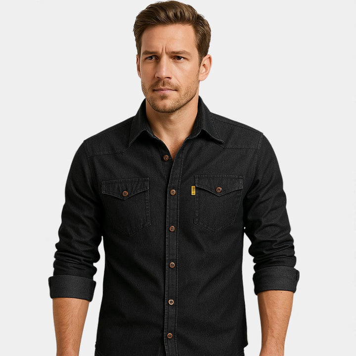 Štěpán – Chemise en denim au style intemporel