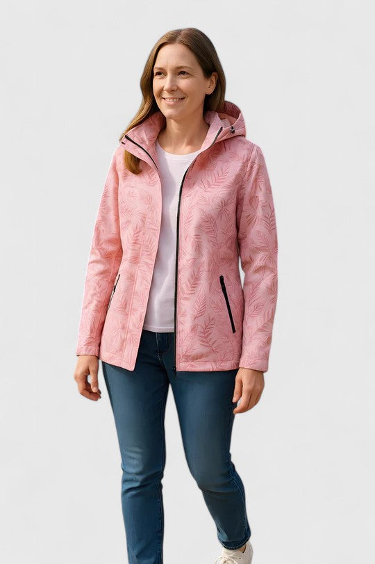 Thanyelle – Veste élégante avec imprimé botanique