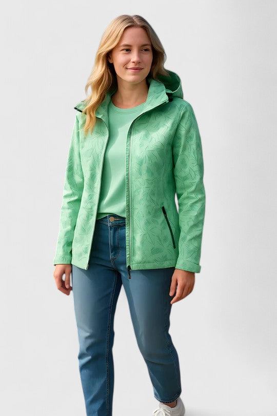 Thanyelle – Veste élégante avec imprimé botanique