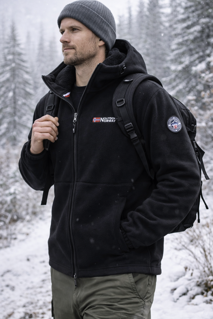 Václav – Veste d'hiver avec doublure en polaire thermique