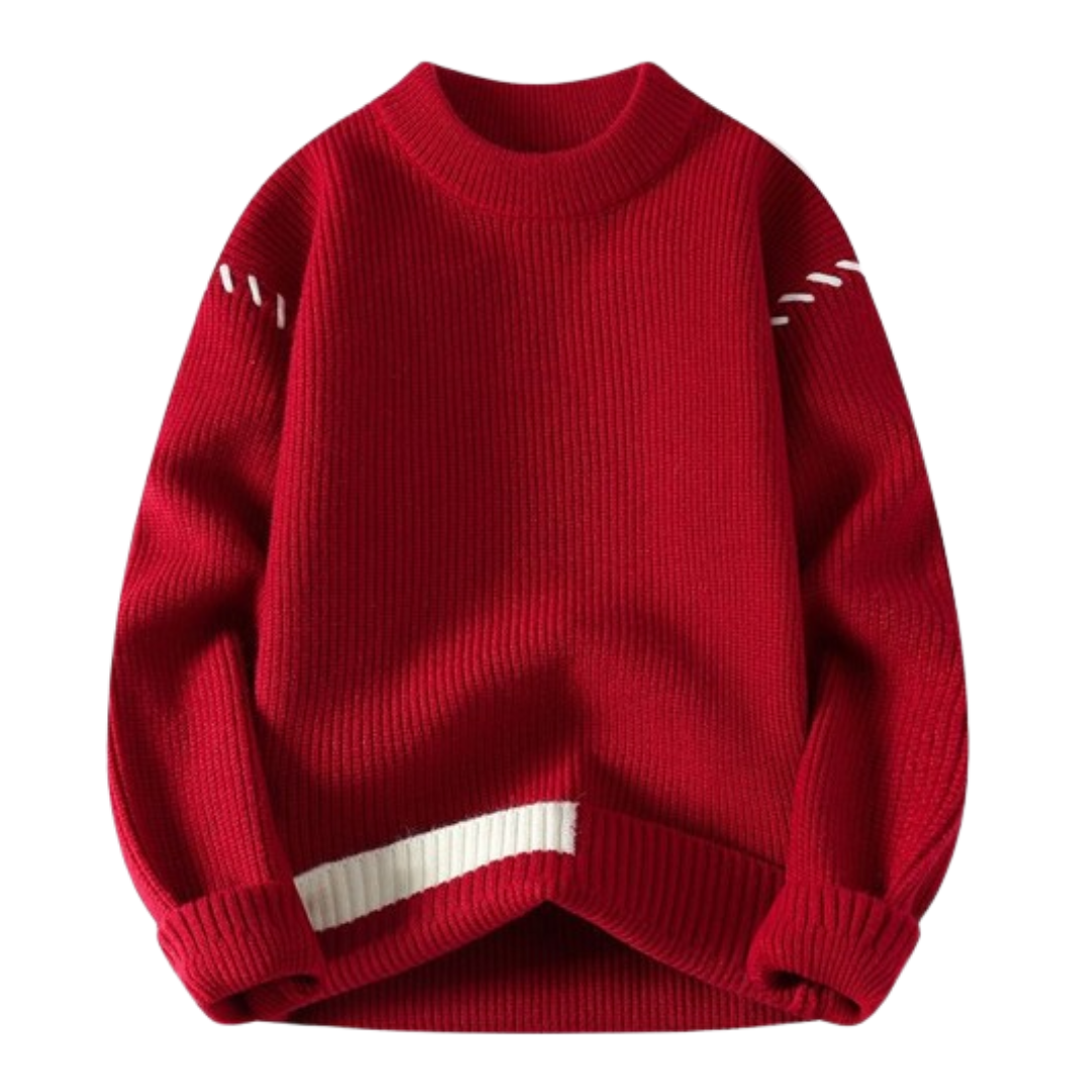 Pull à col rond