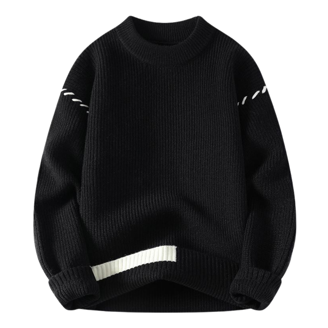 Pull à col rond