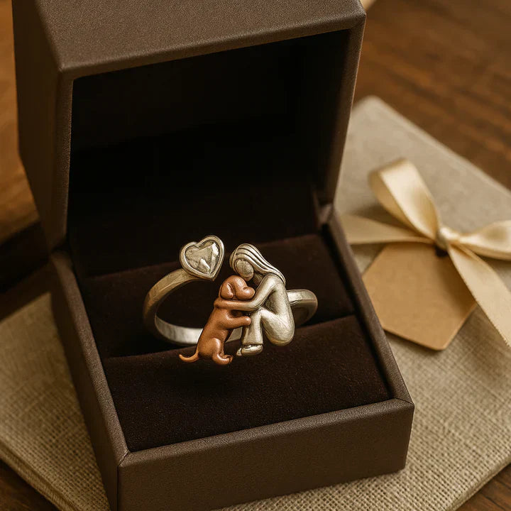 Veronika - Bague ajustable “Toujours dans mon cœur”