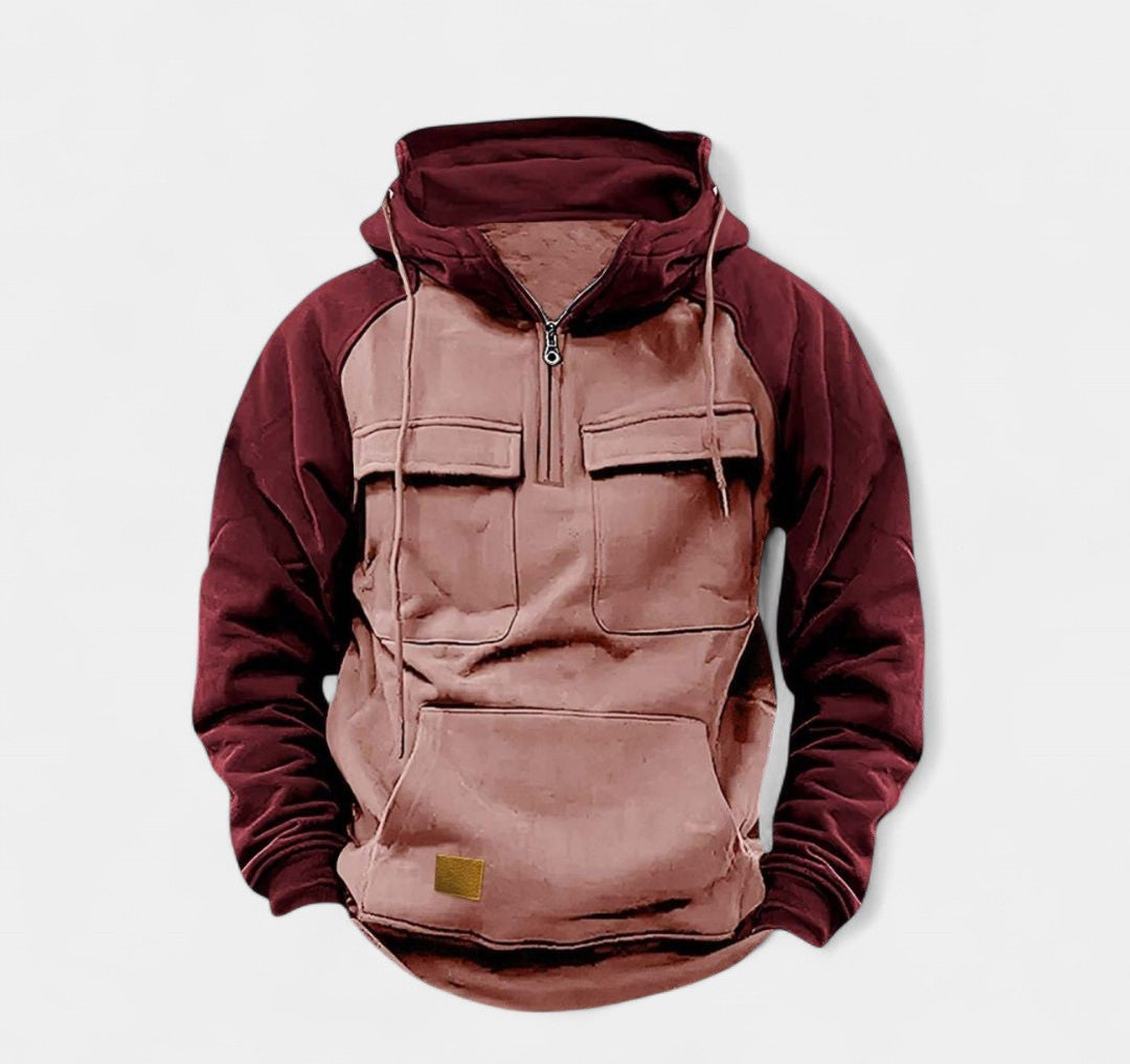 Lukáš – Sweatshirt d'hiver multifonction avec capuche