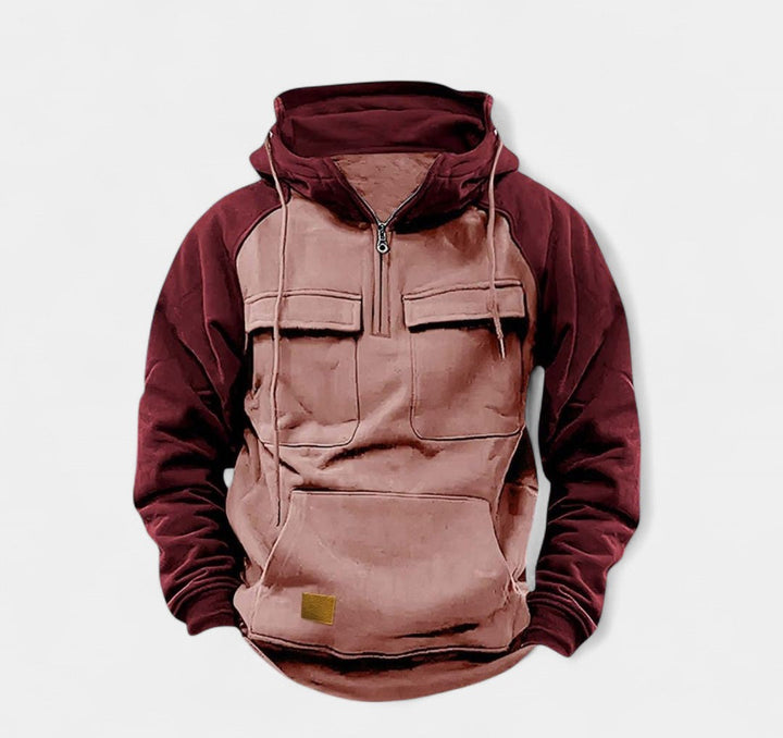 Lukáš – Sweatshirt d'hiver multifonction avec capuche