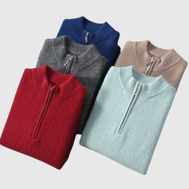 Libuše - Cardigan en cachemire Genève avec zip