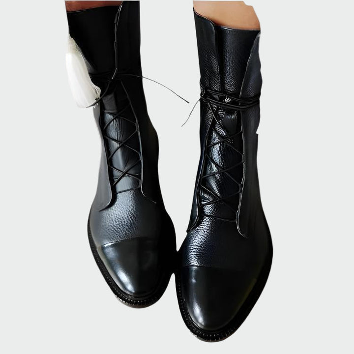 Chaussures en cuir orthopédique
