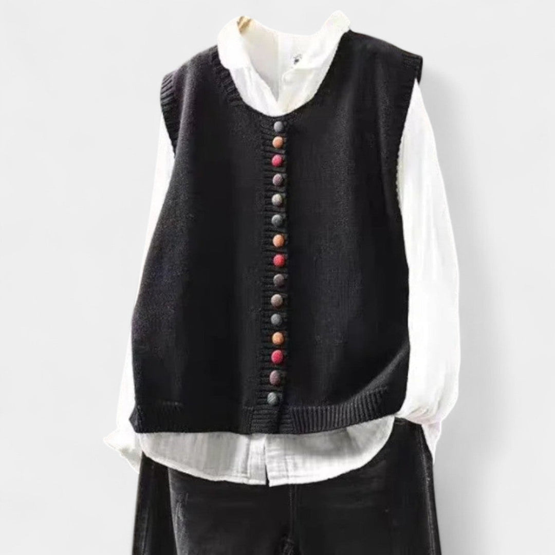 Karmen – Gilet en tricot élégant pour un style quotidien