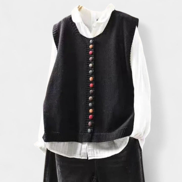Karmen – Gilet en tricot élégant pour un style quotidien