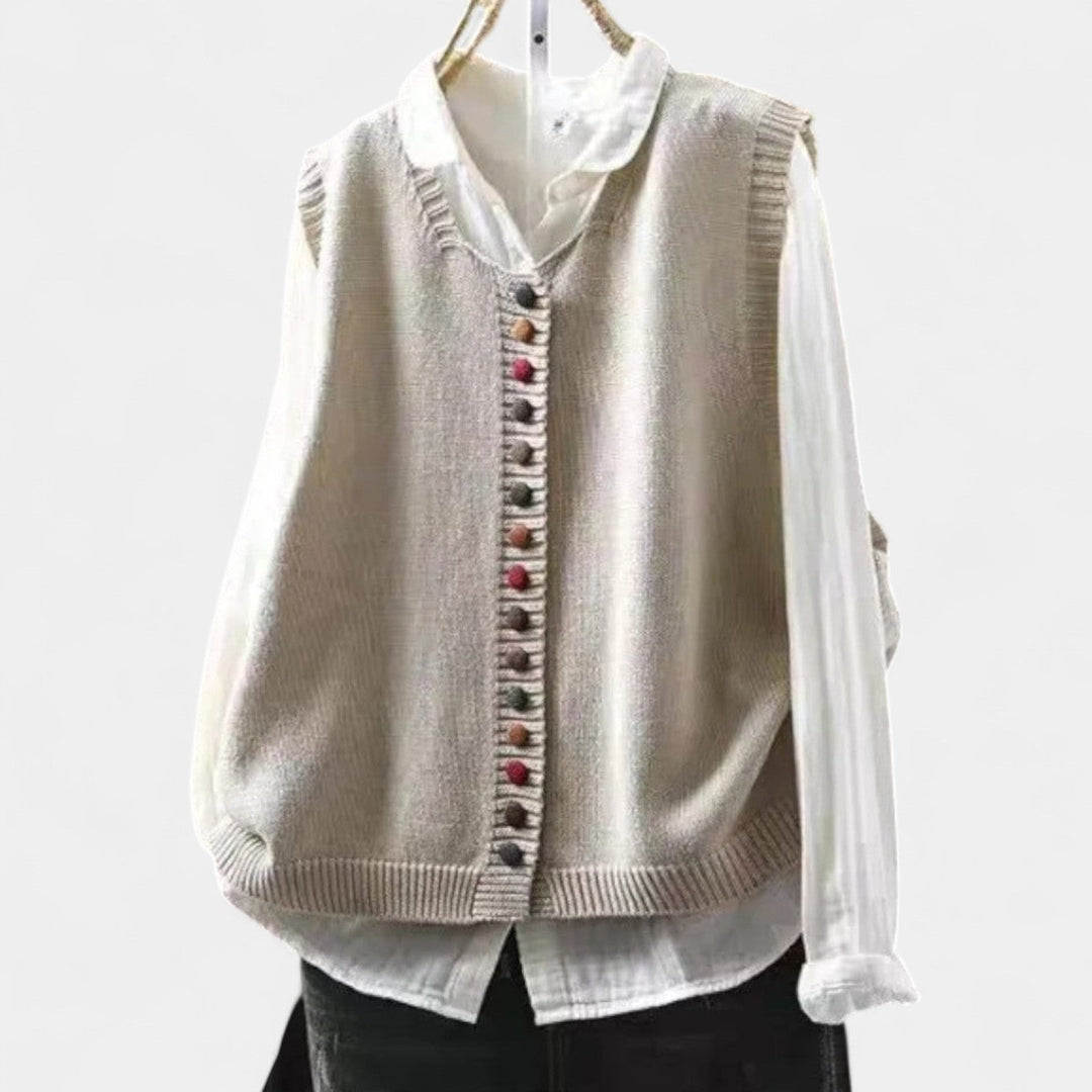 Karmen – Gilet en tricot élégant pour un style quotidien