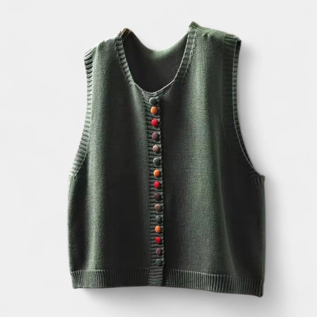 Karmen – Gilet en tricot élégant pour un style quotidien