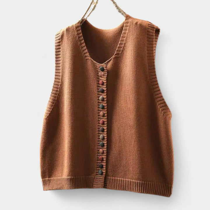Karmen – Gilet en tricot élégant pour un style quotidien