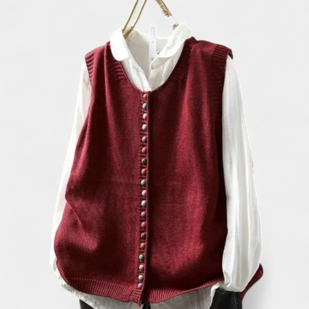 Karmen – Gilet en tricot élégant pour un style quotidien
