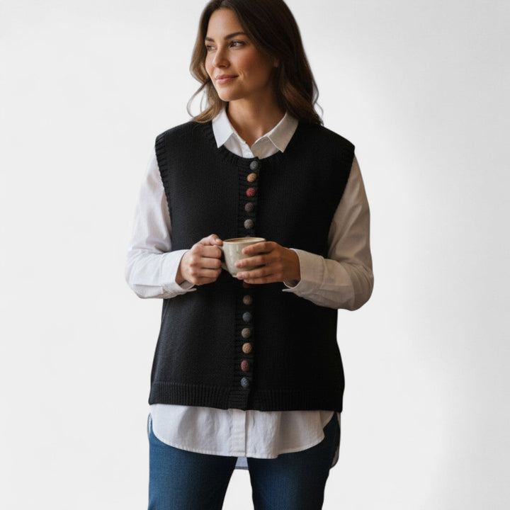 Karmen – Gilet en tricot élégant pour un style quotidien
