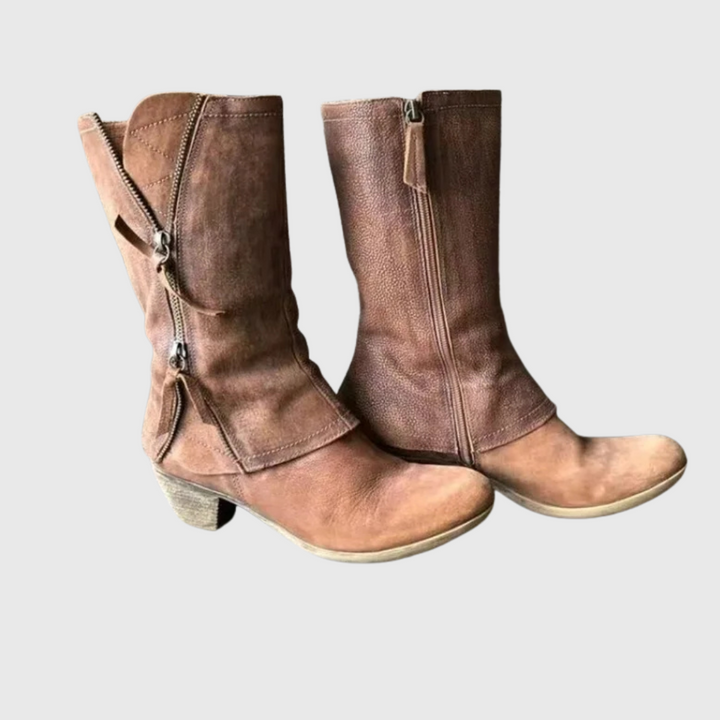 Alma – Bottes vintage mi-mollet