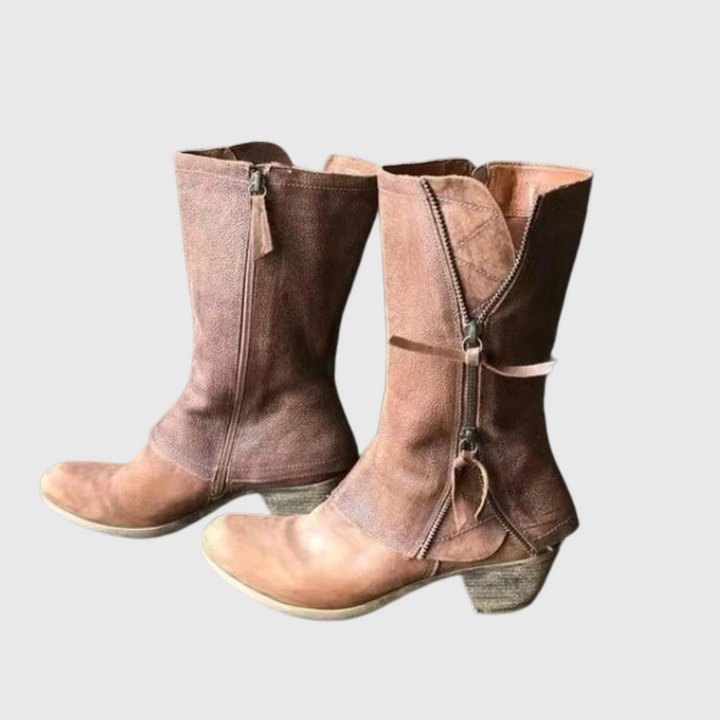 Alma – Bottes vintage mi-mollet