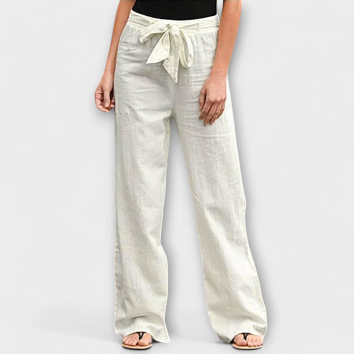 Loreen - Pantalon en lin léger