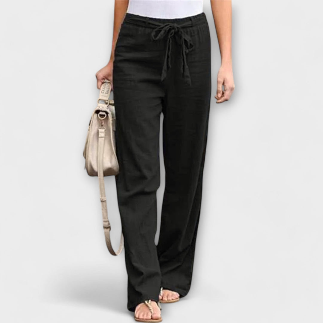 Loreen - Pantalon en lin léger
