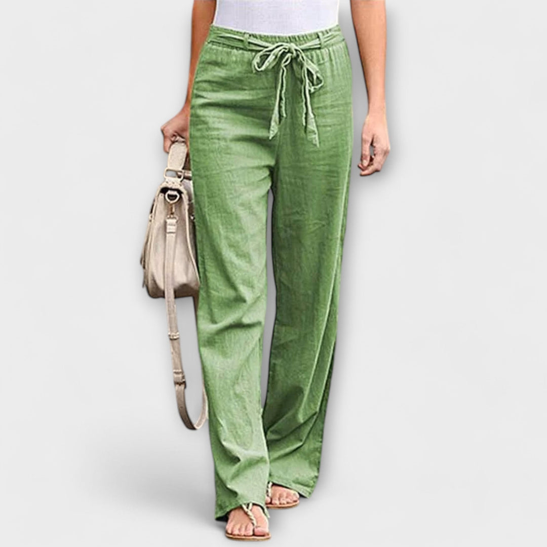 Loreen - Pantalon en lin léger