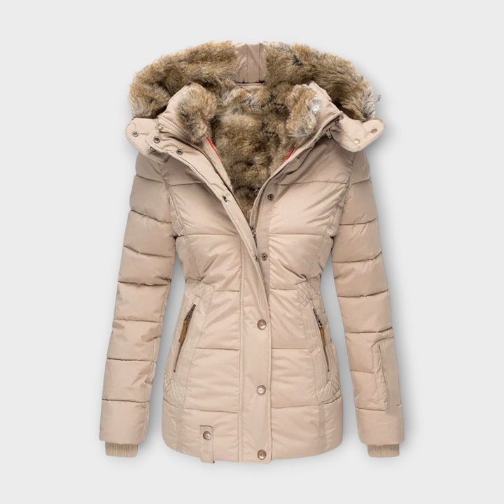 Emine – Veste chaude avec doublure en fourrure