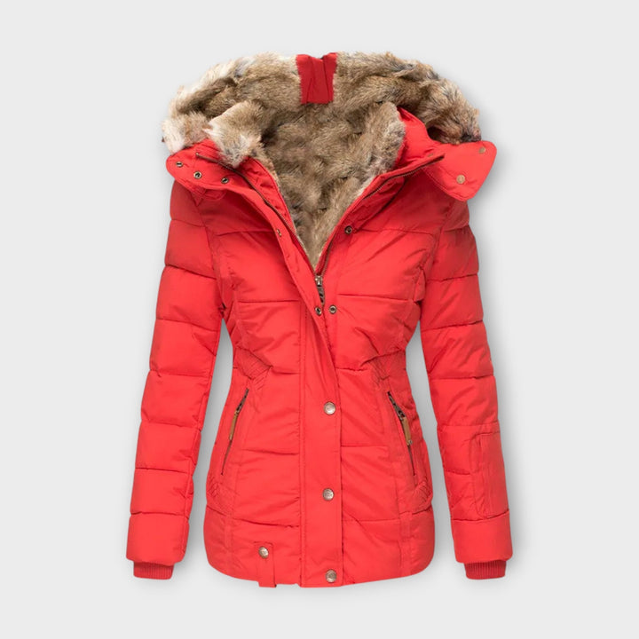 Emine – Veste chaude avec doublure en fourrure