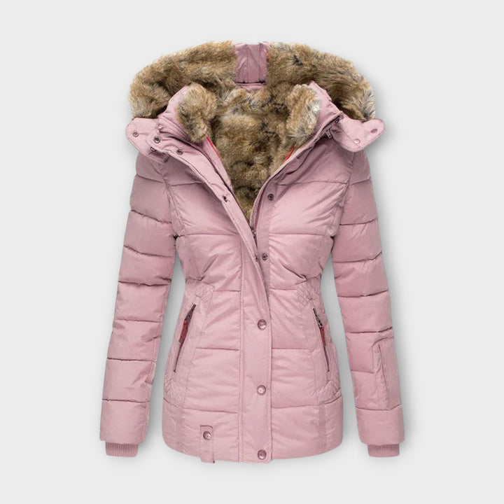 Emine – Veste chaude avec doublure en fourrure