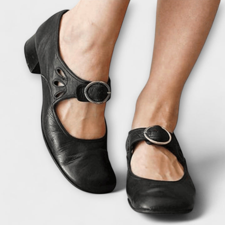 Paulina - Sandale en cuir unique et confortable