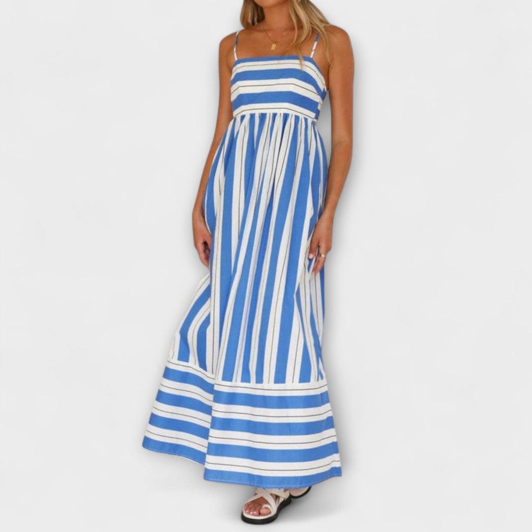 Svea - Robe maxi en Bare Bloom