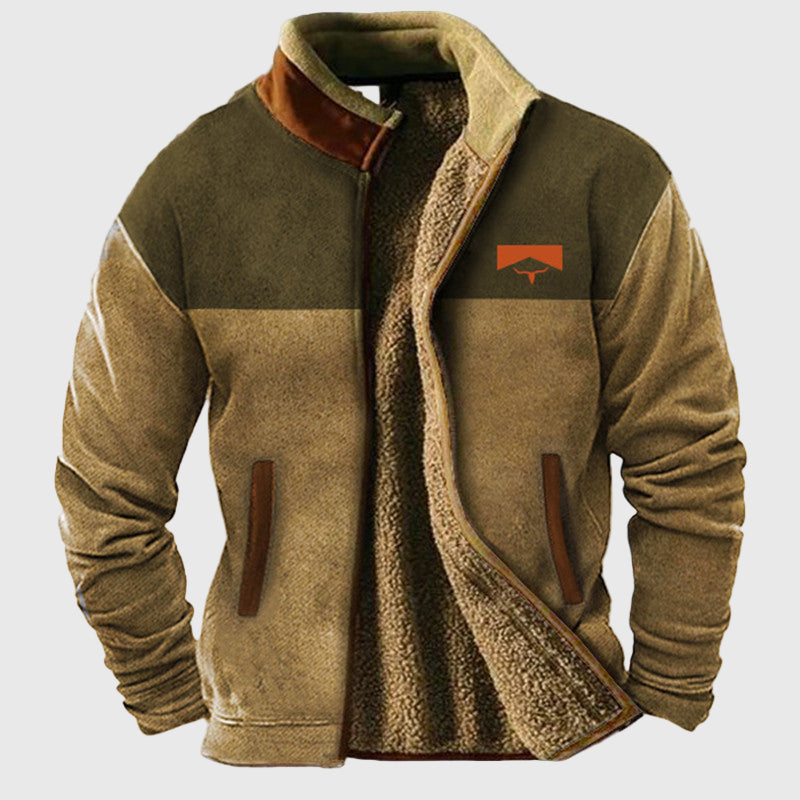 Marek – Veste en polaire ethnique