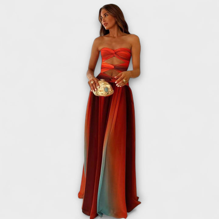 Laney - Robe maxi sans bretelles
