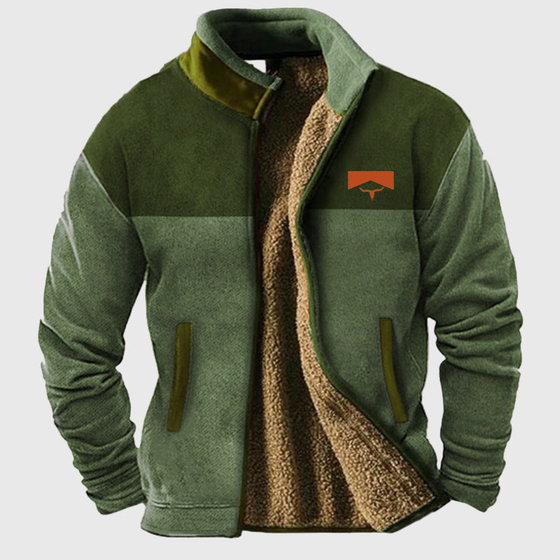 Marek – Veste en polaire ethnique