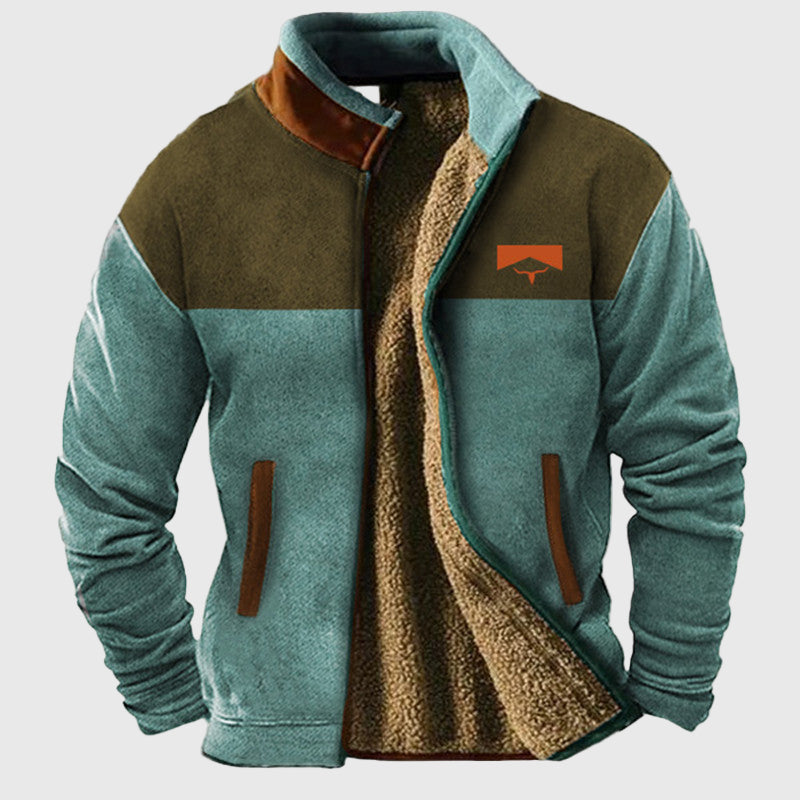 Marek – Veste en polaire ethnique