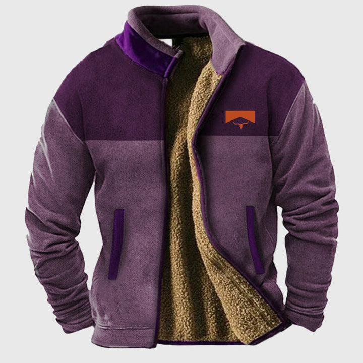 Marek – Veste en polaire ethnique