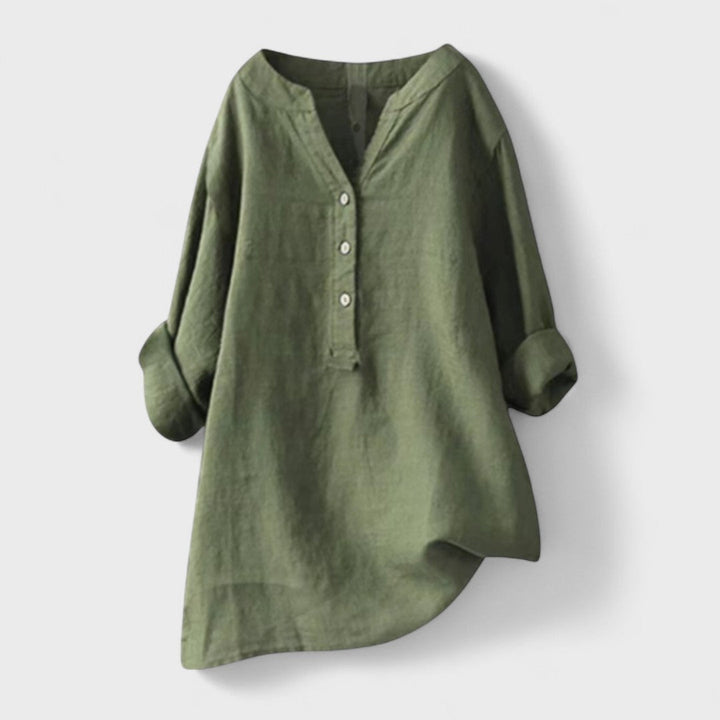 Freja - Chemise Confortable à Boutons