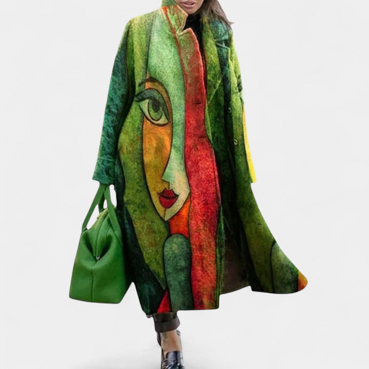 Tereza – Manteau réversible élégant