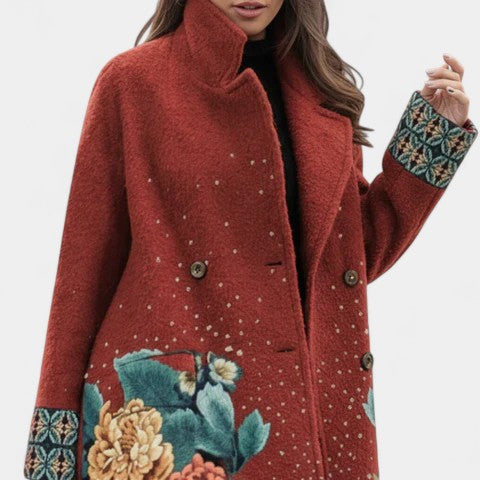 Tereza – Manteau réversible élégant